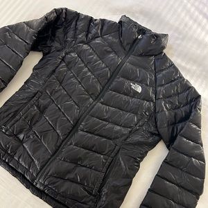 The North Face women’s short puffy down jacket